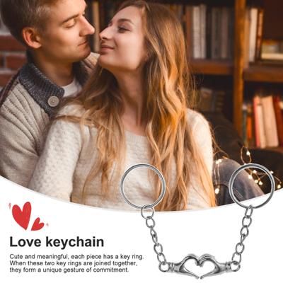 Magnetischer Saug-Liebes- und Paar-Schlüsselanhänger symbolisieren exquisites Design, Verpflichtungs-Schlüsselanhänger, Valentinstagsgeschenke für Freund, Freundin