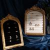 Velvet Jewelry Display Rack Picture Frame Shape Earring Ring Shelves  Home Decoration