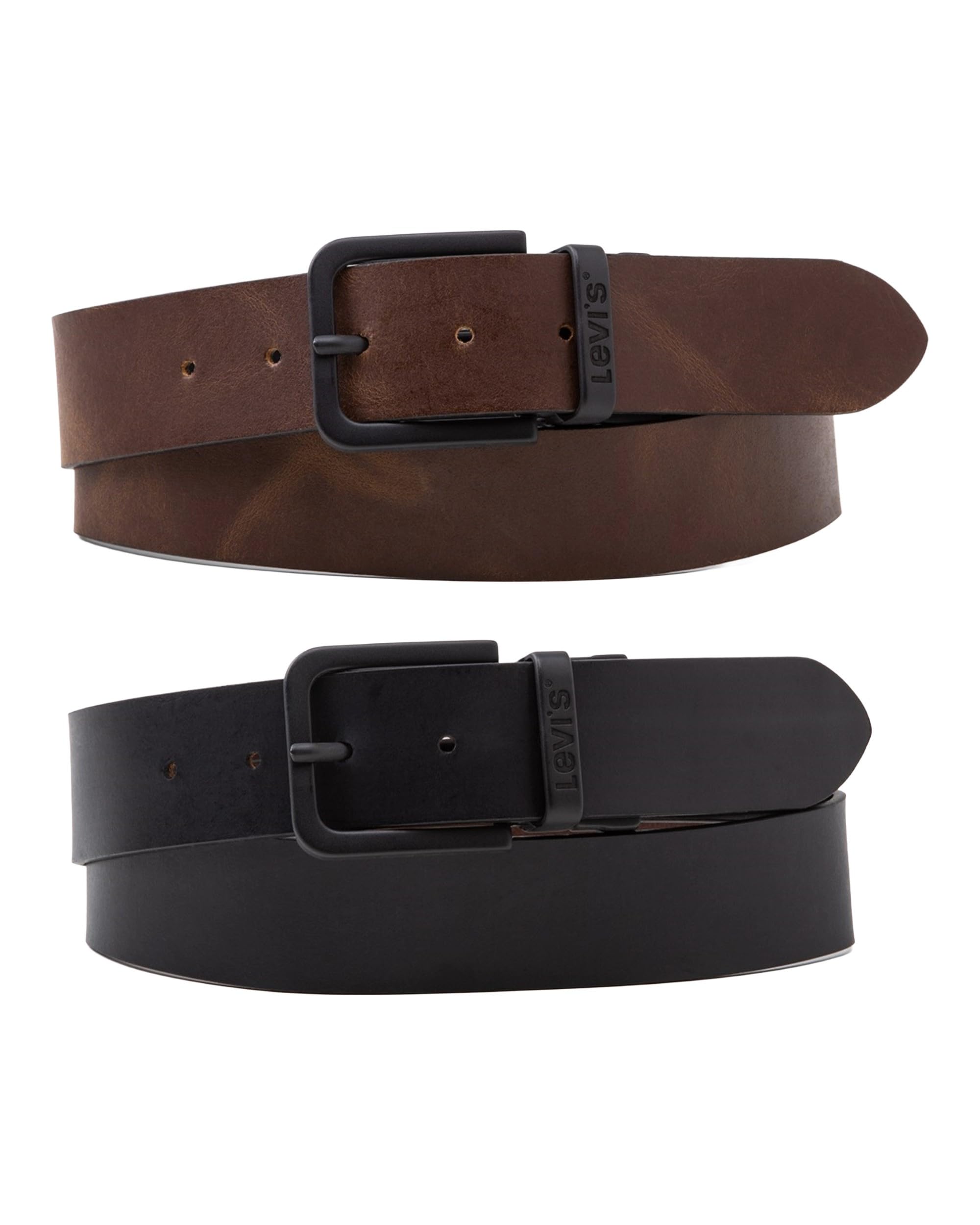 Levi s Belt Reversible Cowhide Leather Belt 38018-0021 US 90