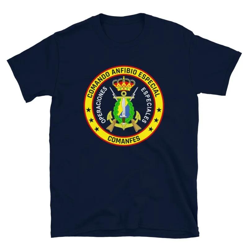 COMANFES Comando Anfibio Especial t-shirt UOE Unidad de Operaciones Especiales Men Shirts Short Casual 100% Cotton