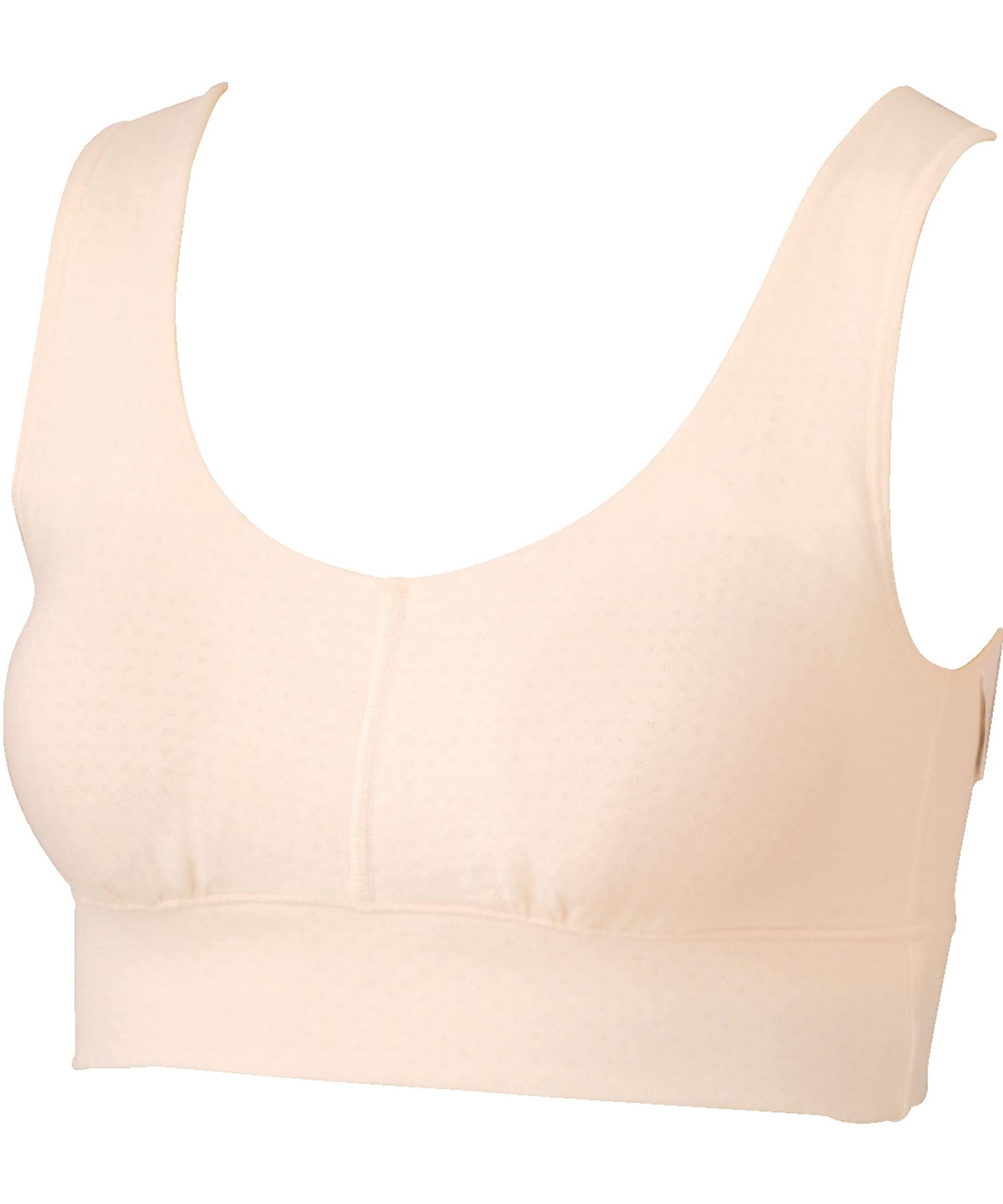 

Раку Полутоп Склеенный трикотажный материал Трикотажный топ хлопок Нежный к коже Удобный в носке Нижнее белье Пожилые DHL750 OC LL [Партнер Раку] [Wacoal] 100%