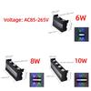 AC85-265V LED Wall Lamp Up Down Illumination 10W/8W/6W Waterproof Wall Light Modern Energy Saving Wall Washer Light House