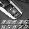 VW 3D Metal Car Emblem Logo Decorative Stickers Badge Decal Interior Styling For VW Golf 4 7 MK3 4 7 Touran Polo Passat