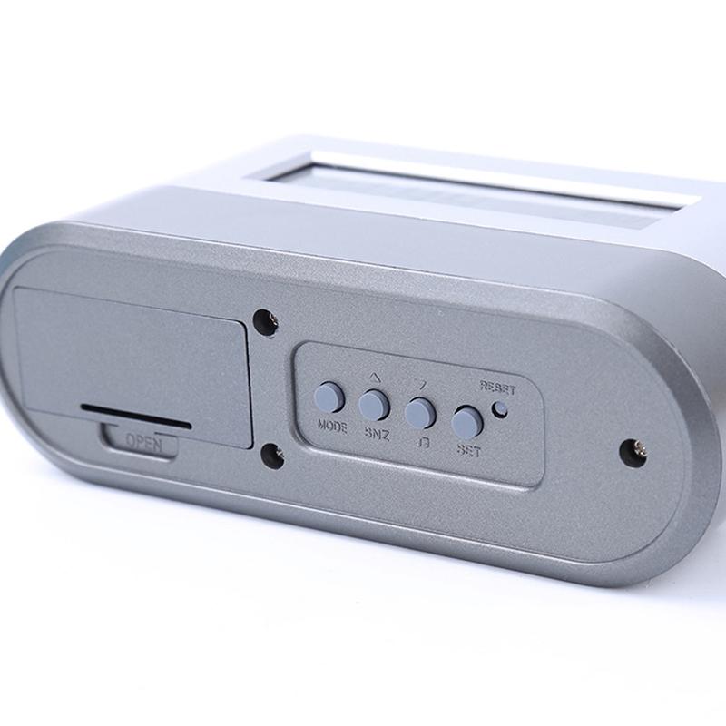 Calendar Pen Holder Clock Thermometer Temperature Display Countdown Bedroom