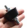 4 Stück 38 x 38 x 58 mm Gummifüße Stoßdämpfer Schwarze Stoßabsorbierende Isolierpads Wasserpumpen