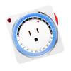 Global Standard Outlet Timer Switches Mechanical 15Minute Timing Function for Energy Saving and Durability