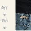 3Pieces Dragon Shape Waist Tighten Pin for Pants Jeans Waist Cinching Button Clasp Waist Brooch Clip Waist Fitness Pin