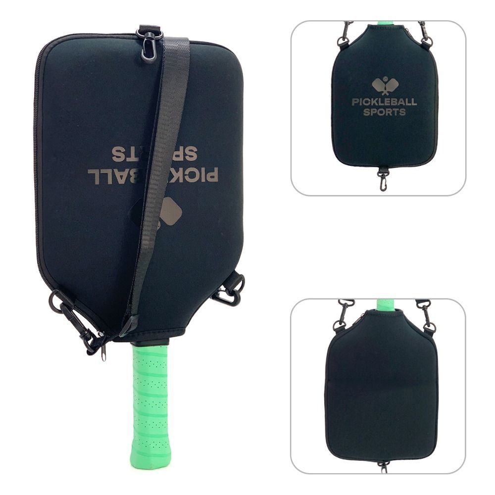 

Waterproof Pickleball Racket Crossbody Bag Neoprene PickleBall Paddle Case помаранчевий