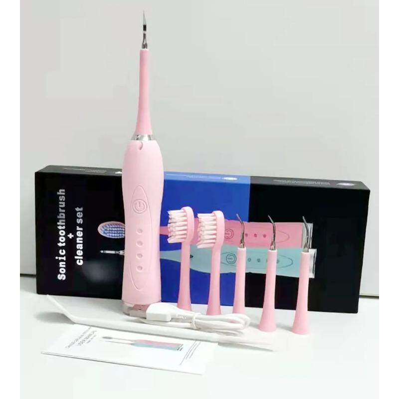 Electric Sonic Toothbrush Dental Teeth Cleaner 4 Modes Dental Scaler Calculus Tartar Remover Stone Removal for Tooth Whitening