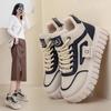ins trendy dad shoes women, spring and autumn new super fire heightening platform sports shoes casual running women's shoes
