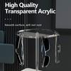 Clear Eyeglasses Display Rack 360 Rotating Glasses Storage Organizer  Bedroom