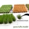 70/91 Tufts Static Grass Tufts for Miniature Garden Decor,Tiny Bonsai Model Grass Tufts,Crafts Scene Decor,DIY Micro Landscape
