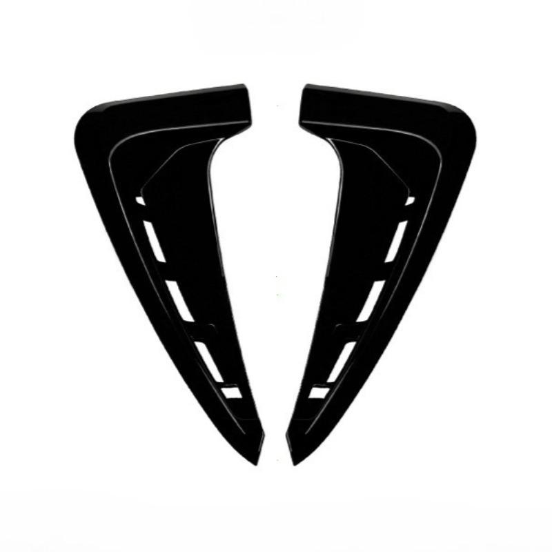 2PCS Car Air Vent Cover Trim Panel Front Fender Grille Wings For BMW X5 F15 2014-2018 M Sport Sticker Tuning Side Shark Gills