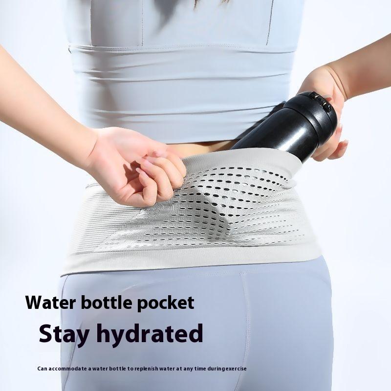 1Pc Seamless Invisible Running Waist Belt Bag Gym Bags Lightweight Invisible Mobile Phone Bags Portable Elastic Run Cycling Bag