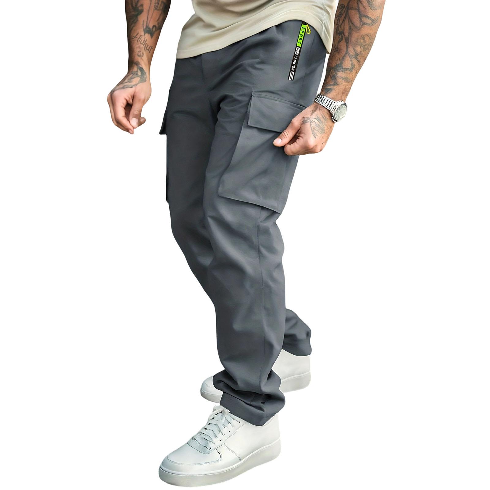 

Мужские Уличные Повседневные Свободные Дышащие Брюки XL