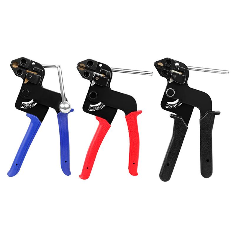 Household Fastening Belt Cutting/Tightening Tool Stainless Steel Cable Tie Pliers Cable Tie Gun Self-Locking Cable Tie Cutter