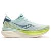SAUCONY Idling Cruise 2 Low-Top Balanced Cushioning Running Shoes Men Running Shoes White Green Blue S28211-6