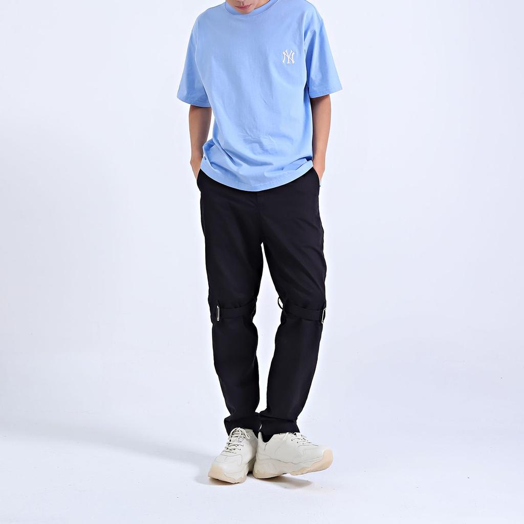 MLB Drop Shoulder Sleeve T-Shirt Unisex Sky Blue 31TSM2131-50S