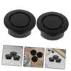 Housoutil 10pcs Bumper Sensor Hole Plug Universal Bumper Body Plug Hole Cover for Truck Replacement Parts Exterior Accessories