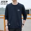 JEEP SPIRIT Men's Loose Fit Crewneck Sweatshirt
