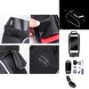 Polyester Bicycle Front Tube Pouch Bag With Transparent Tpu Screen**