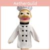 Cute Cartoon Half-body Professional Puppet With Control Rod Plush Toy Early Education Doll 40cm