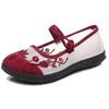 Women's Embroidered Mesh Slip-Ons - Stylish, Versatile, Non-Slip Shoes for All Ages