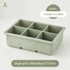6/15 Grid Big Ice Tray Mold Giant Jumbo Large Food Grade Silicone Ice Cube Square Tray Mold Diy Ice Maker Ice Cube Tray With Lid