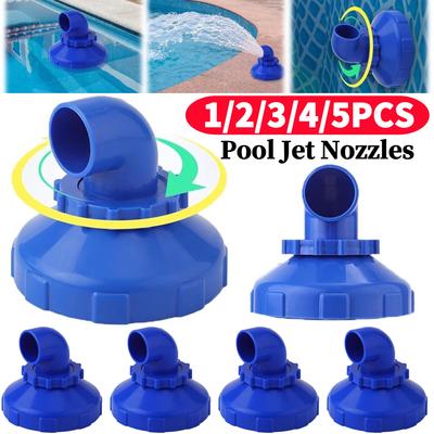 1-5Pcs Pool Jet Nozzles 360 Degree Rotatable Pool Inlet Nozzle Swimming Pool Return Jet For Intex Outlet Pool Nozzles Pool Parts