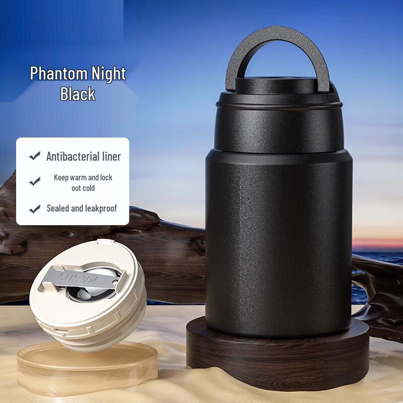 Portable 316 Stainless Steel Insulated Stew Pot