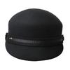 British military hat woolen duck tongue knight equestrian hat fashionable women's autumn and winter new felt hat