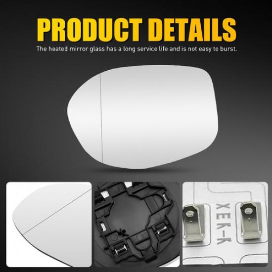 Door Mirror Glass Heated Driver Side Left For Honda Odyssey 2014 2015 2016 2017