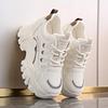 Fashion Thick Soled Women's Sports Shoes 2024 New Mesh Soft Sole Increased Height Inside Versatile Casual Sports Shoes