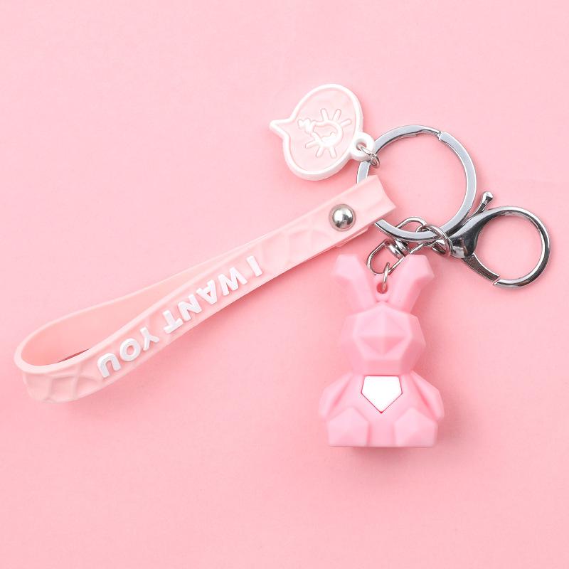 Креативный ПВХ силиконовый геометрический вырез автомобильная сумка кулон брелок подарок — фото 6