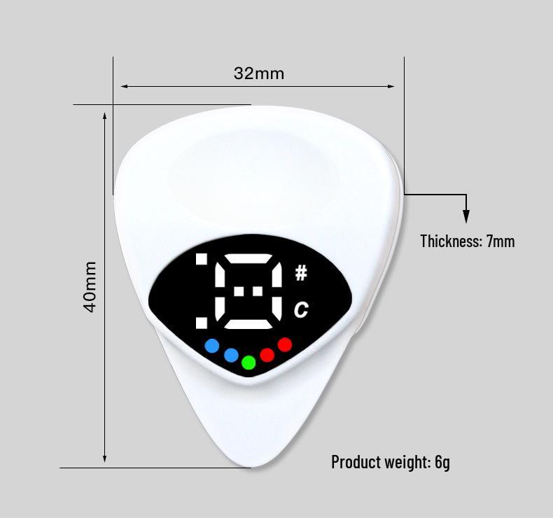 Two-in-One Twelve-Tone Guitar & Ukulele Tuner