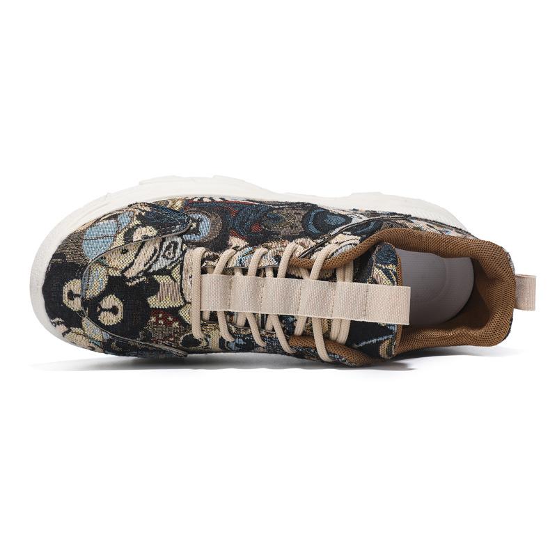 Men's shoes 2025 spring new niche casual shoes Korean version trendy shoes men's sports shoes classic versatile board shoes