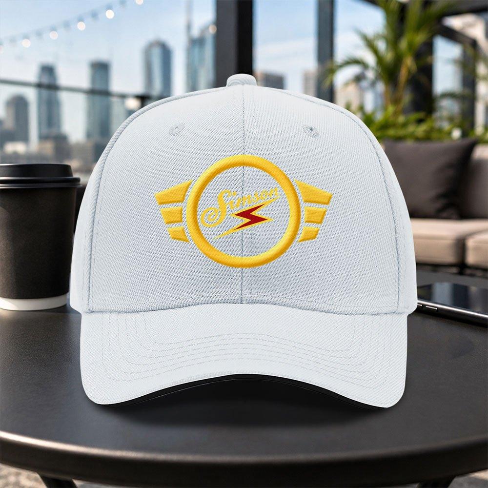 Simson Logo Adjustable Casual Baseball Cap Unisex Lightweight Outdoor Travel Party Daily Wear Multicolored