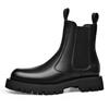 Autumn and Winter New Products Are Super Cool, Black Medium Tube Martin Boots, Thick-soled Heightening Overalls, Boots Versatile Men's Shoes, Men's