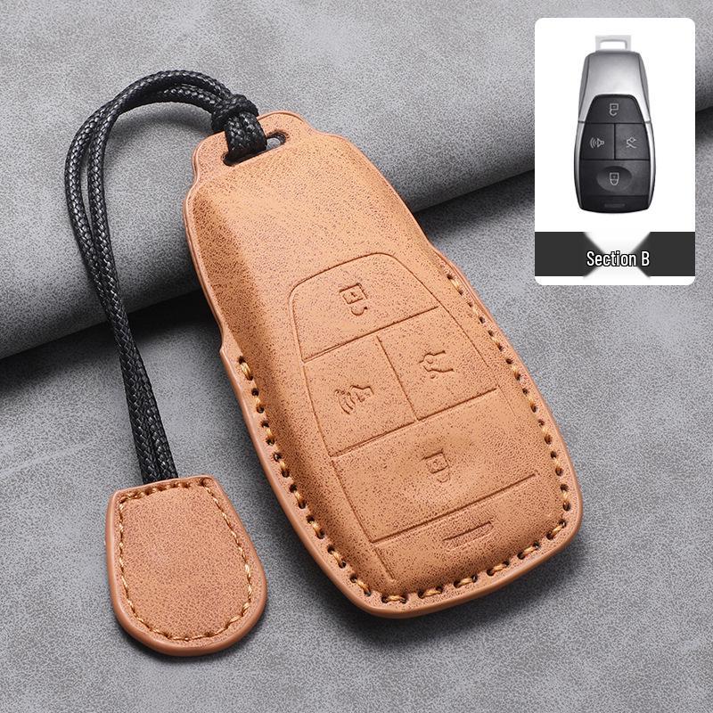 Beijing Auto Key Case for X7, BJ40, Zhida X3, EU5, BJ60, Magic Cube, EU7 - Shell Buckle