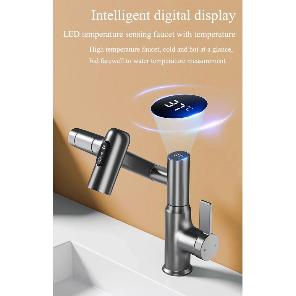 360-degree Rotation Faucet 360 Rotation Faucet Washroom 360-degree Rotation Multifunctional Stream Sprayer For Washroom