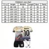2025/2026 Real Madrid Mbappe N.10 Set Maglia da Calcio per Bambini Nero/Giallo