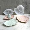 Leaf Shape Tray Mould Silicone Resin Epoxy Mold Jewerly Storage Dish Plate Concrete Mold Handicraft Making Tool Home Decoration