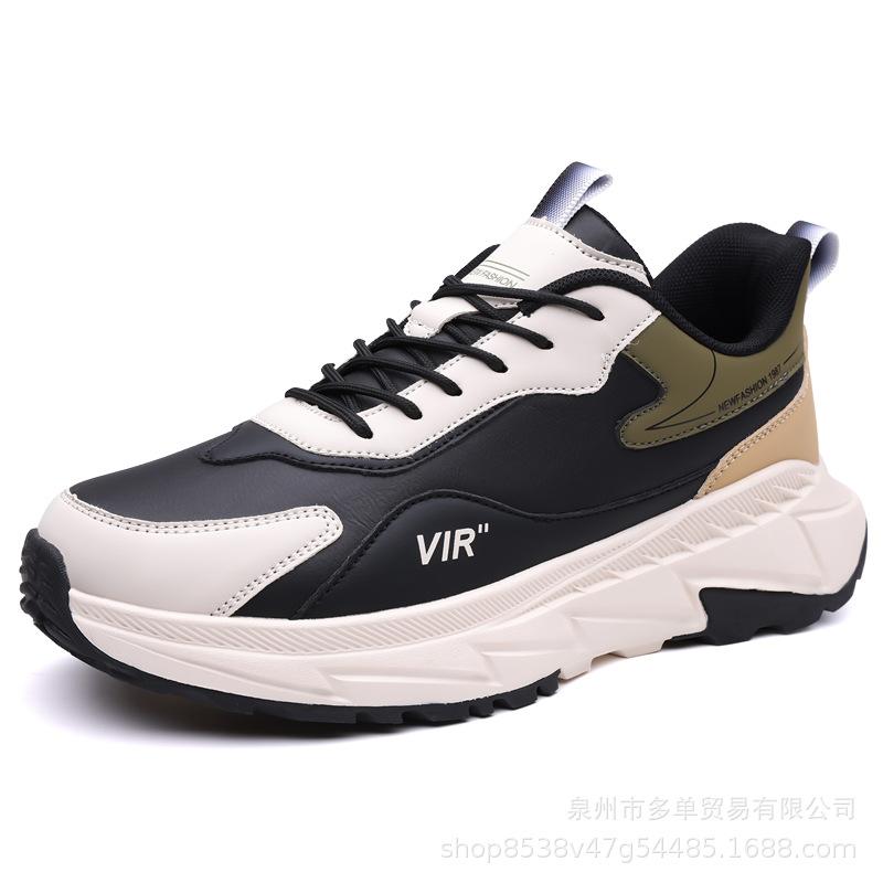 Chaussures de papa outdoor semelle souple absorption des chocs chaussures de sport confortables tige basse chaussures décontractées tendance pour le trajet
