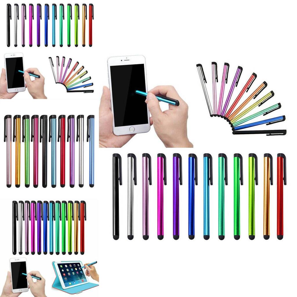 10pcs Capacitive Touch Screen Stylus Pen For Ipad Air Mini Iphone Tablet