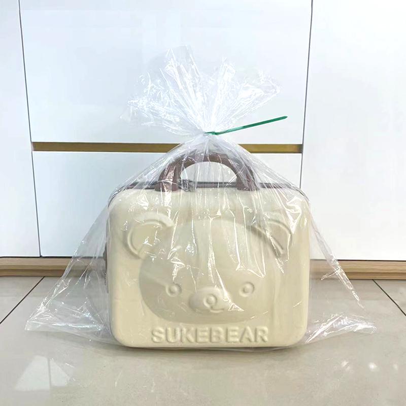 Extra Thick 24" Transparent Suitcase Protector Cover Dust & Storage Bag