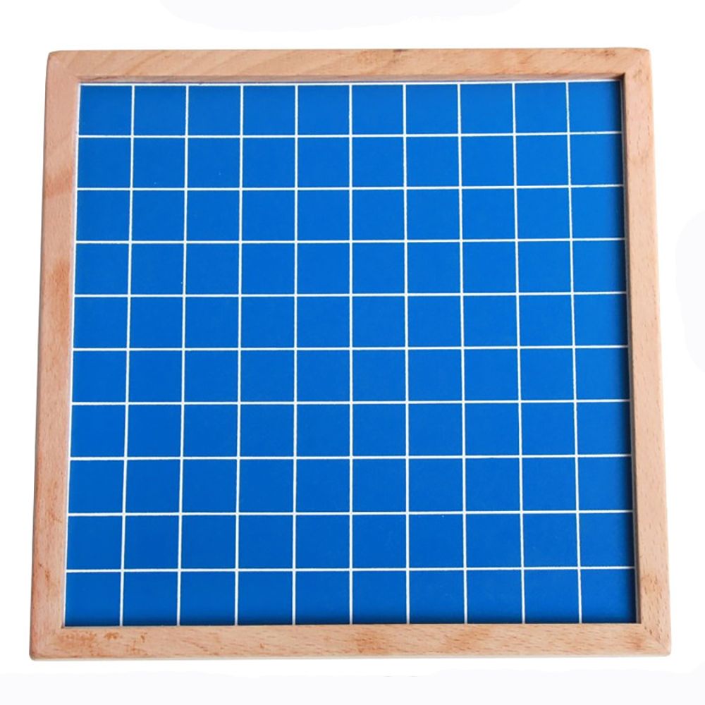 Mathematics Toy Early Learning Wooden Numbers Board 1-100 Consecutive Counting Game Sorting Blocks