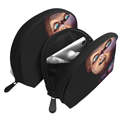 [JMI] Chucky Pouch with Coin Purse, Storage Pouch, Wallet, Portable, Functional, Large Capacity, Waterproof Shell Pouch, Parent-Child Pouch, Travel Po