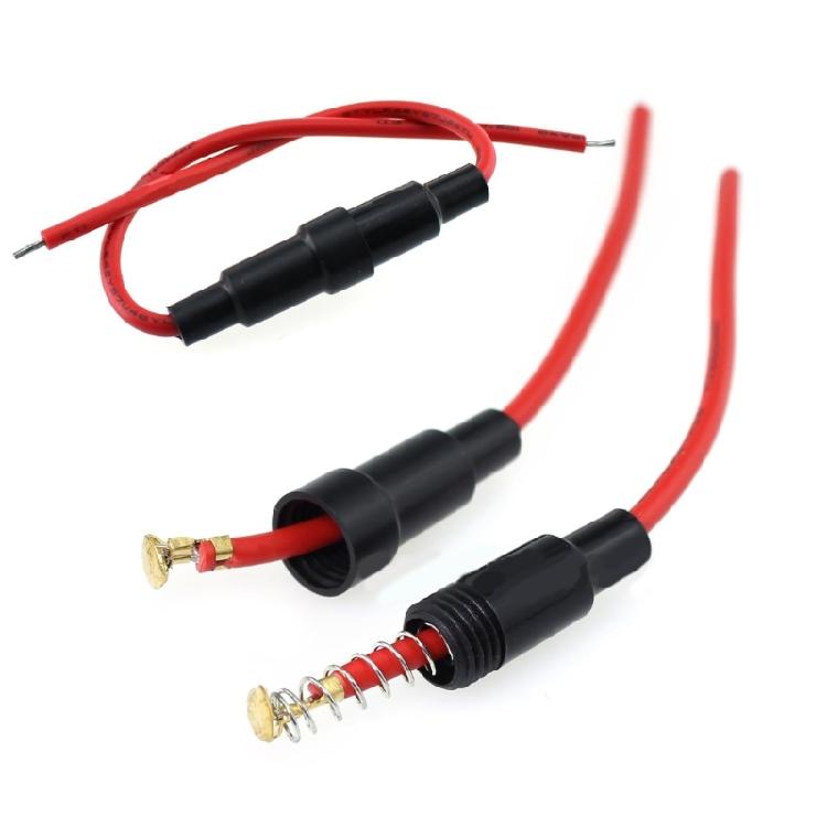 Pack of 10 Practical Inlines Fuses Holders 5x20mm Portable for Efficient Wiring In Home and Industrial Equipment