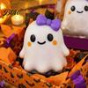 Fidget Stress Balls Halloween Bow Ghost Squeeze Toy, Relief Cartoon Sensory Party Supplies Soft Stretchy Favors for Adults Kids Decompression Toy