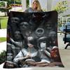 Junji Ito Tomie Kawakami Ghost Soft Plush Blanket,Flannel Blanket Throw Blanket for Living Room Bedroom Bed Sofa Picnic Cover